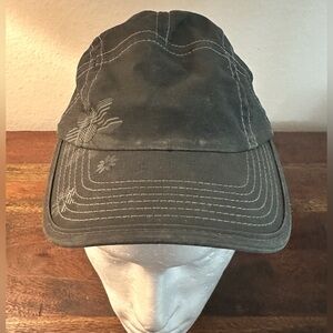 Kuhl‎ Mountain 5 Panel Hat Floral Print Heart Logo Hiking Camp Adjustable..